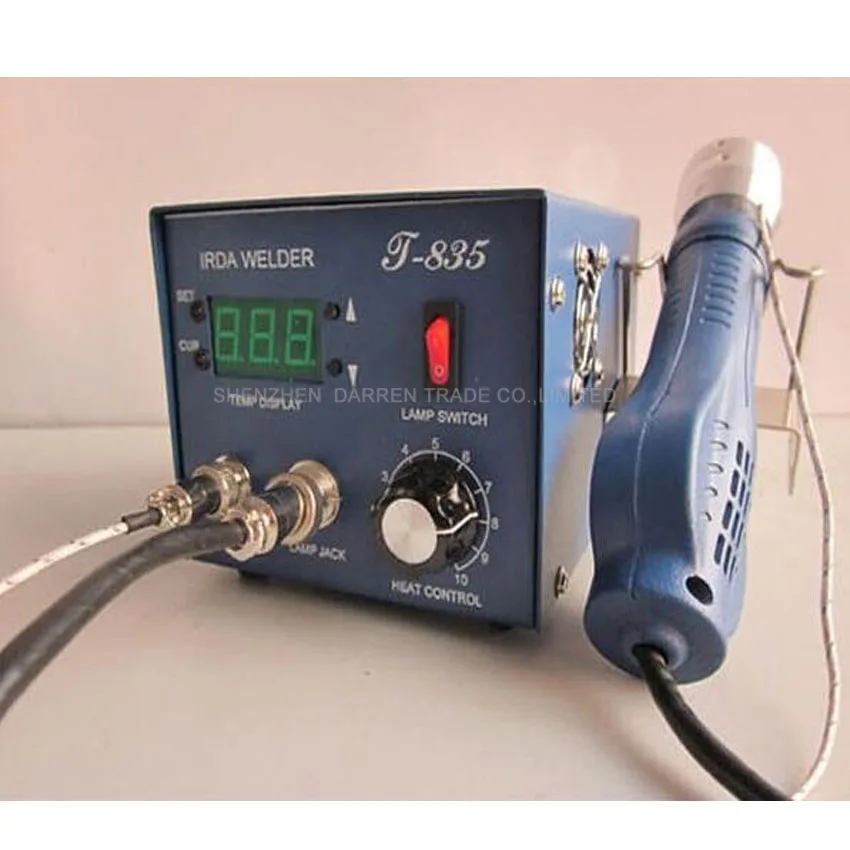 Infrared Heating BGA Portable Rework Desoldering Station Phones Computers Notebooks Soldering IC Repair Unsolder PUHUI T-835
Infrared Heating BGA Portable Rework Desoldering Station Phones Computers Notebooks Soldering IC Repair Unsolder PUHUI T-835
