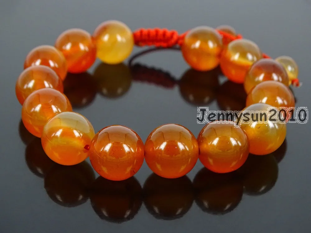 Handmade 12mm Adjustable Natural Carnelian Gems Stone Round Beads Bracelet Healing Reiki 5 Strands/Pack
Handmade 12mm Adjustable Natural Carnelian Gems Stone Round Beads Bracelet Healing Reiki 5 Strands/Pack