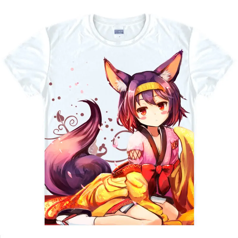 No Game No Life T-Shirt Shiro Shirt Man's summer t-shirts anime shirt Cute Girls' Dress women's fashion shirt anime dress A
No Game No Life T-Shirt Shiro Shirt Man's summer t-shirts anime shirt Cute Girls' Dress women's fashion shirt anime dress A