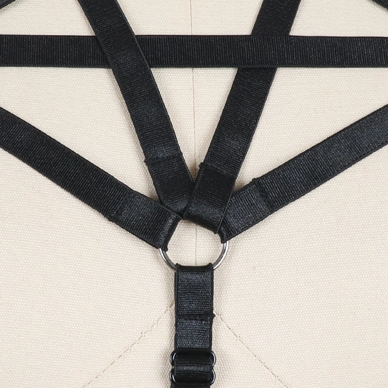 Underwear Gothic Sexy Lingerie Body Harness Cage Bra Fetish Bondage Club Wear Teddy Women's Harness Bra 90's Cupless Lingerie
Underwear Gothic Sexy Lingerie Body Harness Cage Bra Fetish Bondage Club Wear Teddy Women's Harness Bra 90's Cupless Lingerie
