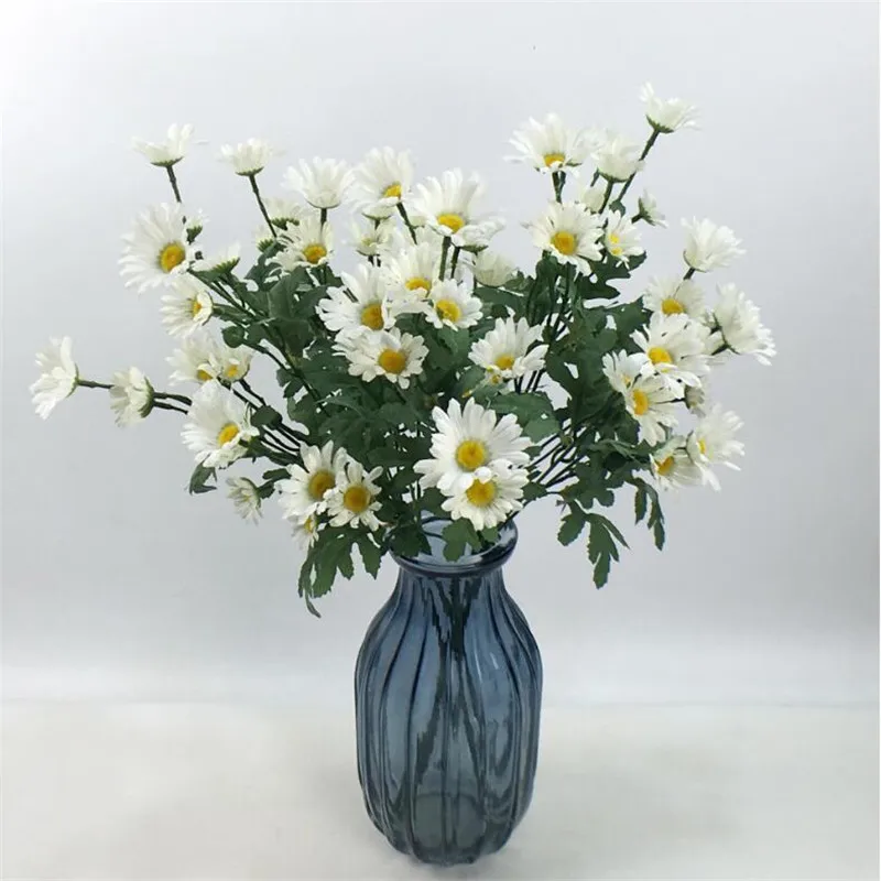 Fake Rural Sunflower (15 heads/piece) 19.69" Length Simulation mini Chrysanthemum for Wedding Home Decorative Artificial Flowers
Fake Rural Sunflower (15 heads/piece) 19.69" Length Simulation mini Chrysanthemum for Wedding Home Decorative Artificial Flowers