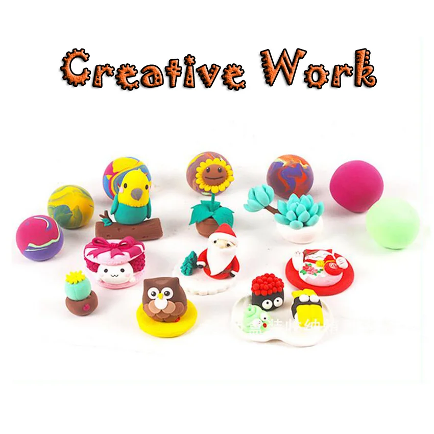 TOFOCO 24 Color/Set Modeling Clay Fun Slime Toys For Children Kids Friendly Environmental Non-Toxic Material Rubber Mud Blowing
TOFOCO 24 Color/Set Modeling Clay Fun Slime Toys For Children Kids Friendly Environmental Non-Toxic Material Rubber Mud Blowing