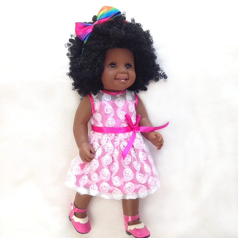 Black baby dolls African American baby 45cm l.o.l girl doll full vinyl body silicone dolls toys for children gift
Black baby dolls African American baby 45cm l.o.l girl doll full vinyl body silicone dolls toys for children gift