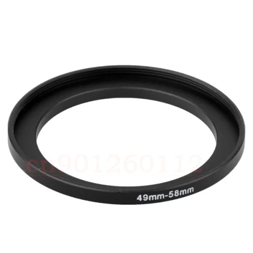 49-58mm Step-Up Metal Adapter Ring / 49mm Lens to 58mm UV CPL ND Filter Accessory
49-58mm Step-Up Metal Adapter Ring / 49mm Lens to 58mm UV CPL ND Filter Accessory