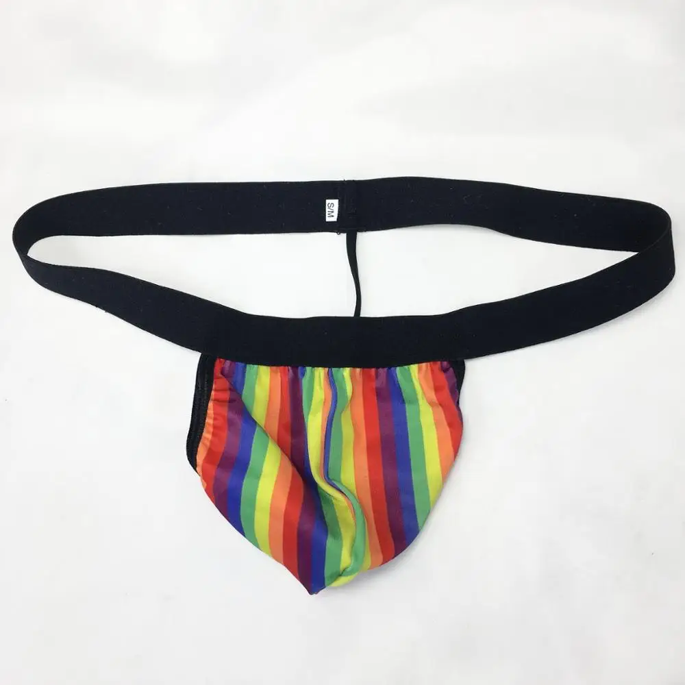 Mens String Pouch Thong G3004 Backless Pouch Stars and Stripes Flag Rainbow Striped prints QianNiaoDao
Mens String Pouch Thong G3004 Backless Pouch Stars and Stripes Flag Rainbow Striped prints QianNiaoDao