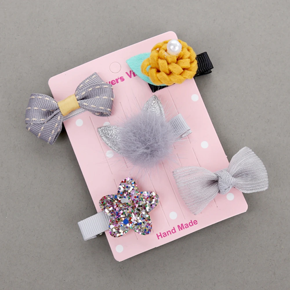 5Pcs/set Cute Kids Girl Hairpin Hair Clips Headwear Hair Accessories Hairgrip Women Girls Hair Styling Tool
5Pcs/set Cute Kids Girl Hairpin Hair Clips Headwear Hair Accessories Hairgrip Women Girls Hair Styling Tool