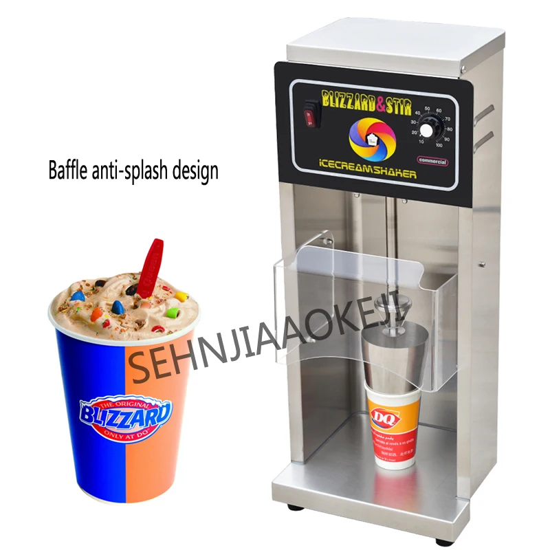 Blizzard machine ice cream machine DQ-998 Snowstorm machine Stainless steel ice cream mixer Commercial stirrer 220V 650W 1pc
Blizzard machine ice cream machine DQ-998 Snowstorm machine Stainless steel ice cream mixer Commercial stirrer 220V 650W 1pc