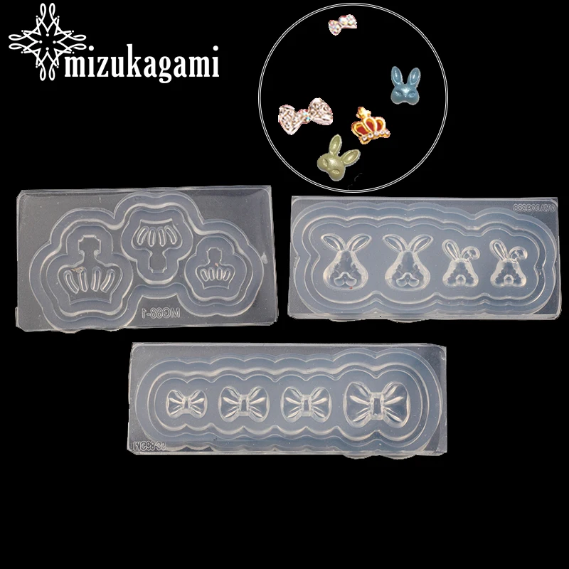 1pcs UV Resin Jewelry Liquid Silicone Mold Rabbit Bowk Crown Resin Nail Art Mold Silicone Resin Mold For Jewelry Making
1pcs UV Resin Jewelry Liquid Silicone Mold Rabbit Bowk Crown Resin Nail Art Mold Silicone Resin Mold For Jewelry Making