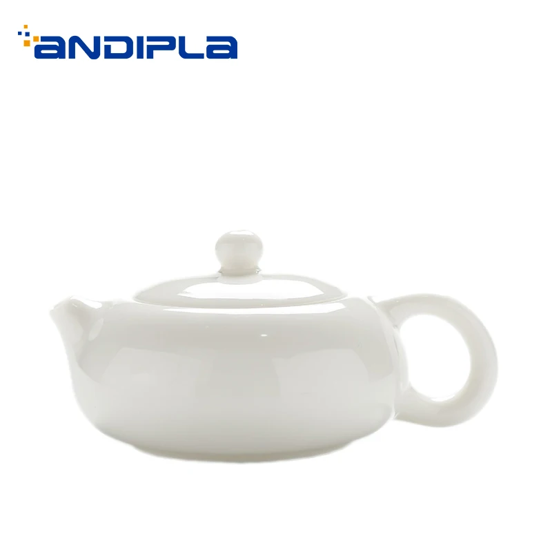 200ML Brief Pure White Porcelain Teapot Drinware Handmade Ceramic Black Tea Kettle Office Kung Fu Tea Set Tieguanyin Pot Gifts
200ML Brief Pure White Porcelain Teapot Drinware Handmade Ceramic Black Tea Kettle Office Kung Fu Tea Set Tieguanyin Pot Gifts