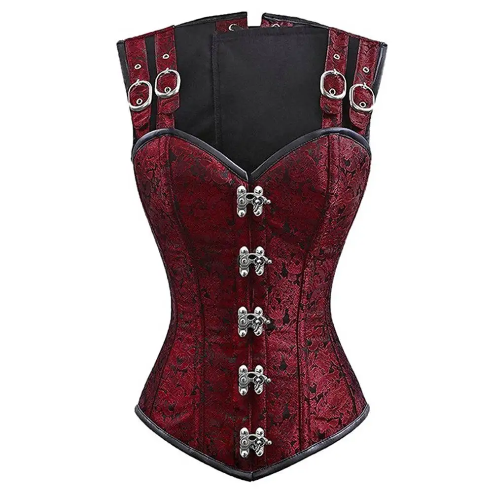 steampunk corset with Cup Lingerie zipper side overbust waist trainer plus size S-6XL cosplay costume
steampunk corset with Cup Lingerie zipper side overbust waist trainer plus size S-6XL cosplay costume