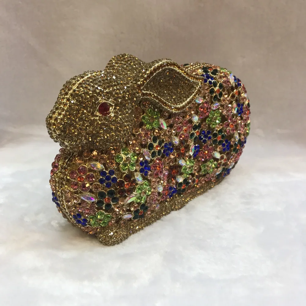 XIYUAN rabbit shape crystal Bag Female pochette Purse diamond women soiree party Clutch bag colorful evening bags prom handbags
XIYUAN rabbit shape crystal Bag Female pochette Purse diamond women soiree party Clutch bag colorful evening bags prom handbags