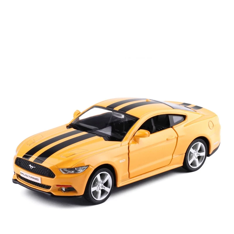 1:36 Масштаб литой металлический сплав модель автомобиля для Ford Mustang коллекция
