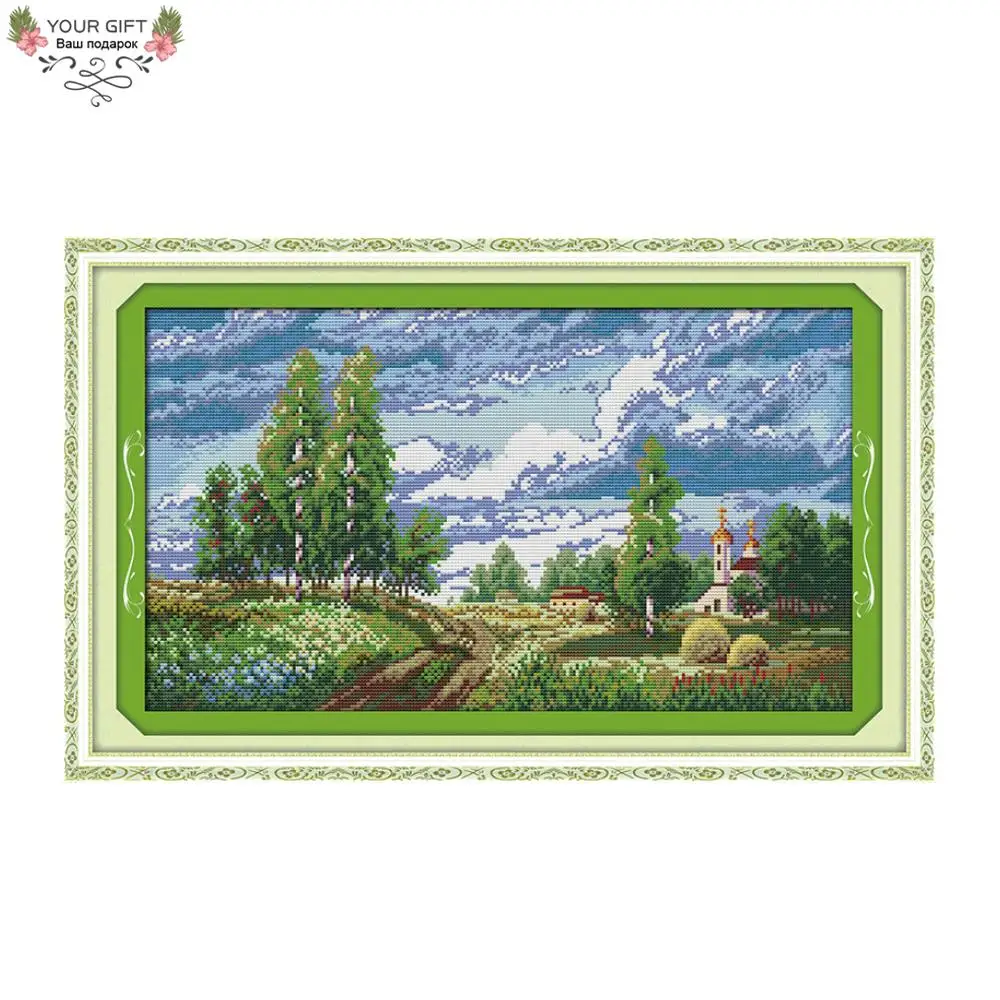 Your Gift F326 14CT 11CT Counted and Stamped Home Decor The Spring Field Needlework Needlecraft Embroidery Cross Stitch kits
Your Gift F326 14CT 11CT Counted and Stamped Home Decor The Spring Field Needlework Needlecraft Embroidery Cross Stitch kits