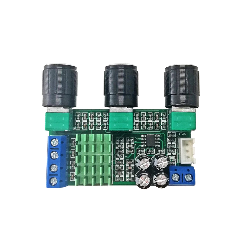 Kaolanhon DC12~24V 80W*2 TPA3116D2 High Power Digital Amplifier Board Home Audio High and Low Amplifier Board with NE5532 Op Amp
Kaolanhon DC12~24V 80W*2 TPA3116D2 High Power Digital Amplifier Board Home Audio High and Low Amplifier Board with NE5532 Op Amp
