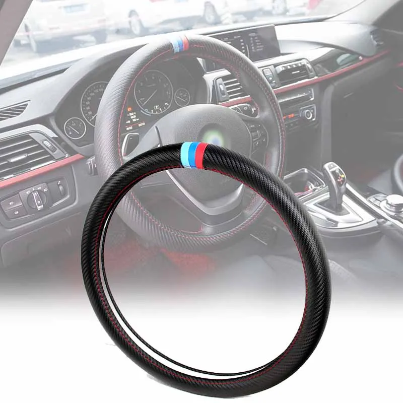 JX-LCLYL DIY ///M Color Carbon Fiber Car Steering Wheel Cover Protector for BMW
JX-LCLYL DIY ///M Color Carbon Fiber Car Steering Wheel Cover Protector for BMW