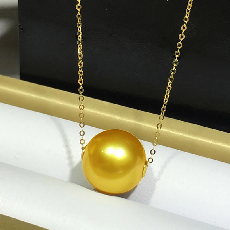 Sinya High quality Real Southsea gold pearl necklace 18k Au750 gold chains 8-12mm Single south pearls necklace for women Mother
Sinya High quality Real Southsea gold pearl necklace 18k Au750 gold chains 8-12mm Single south pearls necklace for women Mother