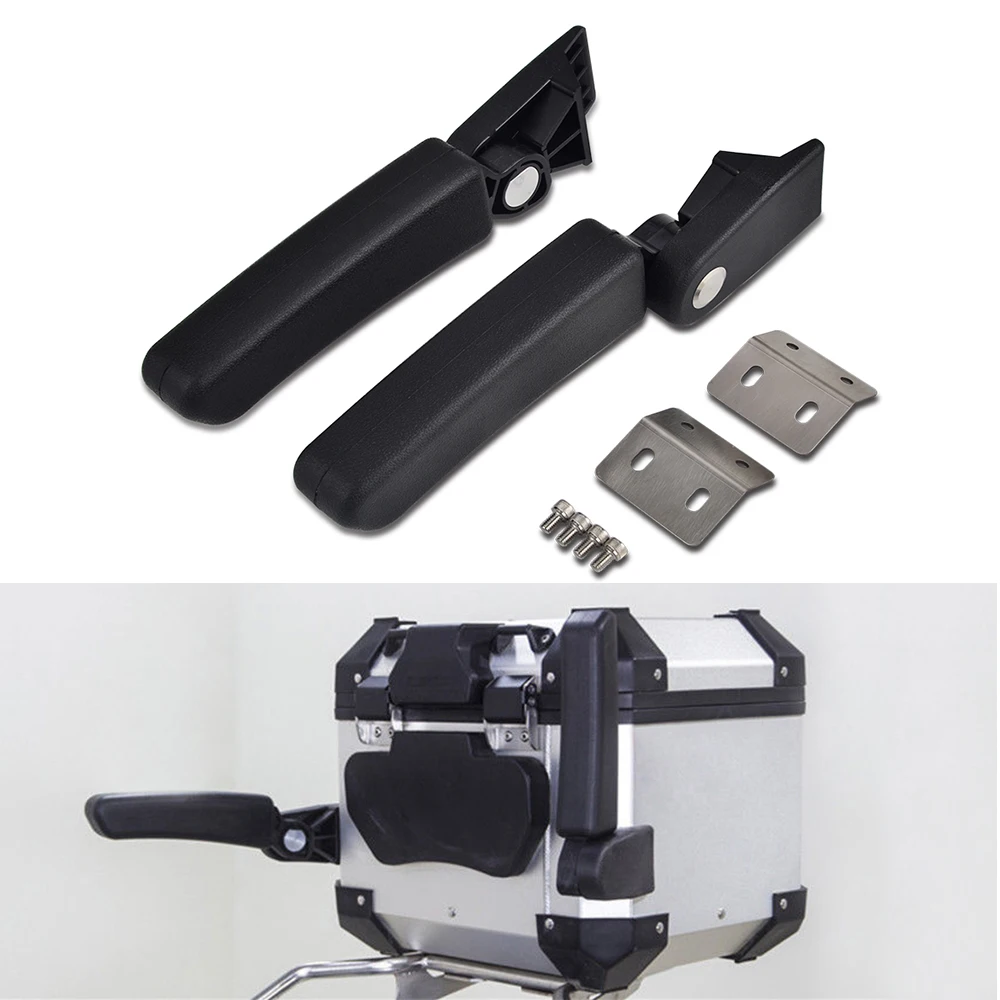 Motorcycle Folding Rear Case Box Seat Passenger Armrest For KTM BWM F800GS R1200GS Yamaha Suzuki DL250 DL650 DL1000
Motorcycle Folding Rear Case Box Seat Passenger Armrest For KTM BWM F800GS R1200GS Yamaha Suzuki DL250 DL650 DL1000