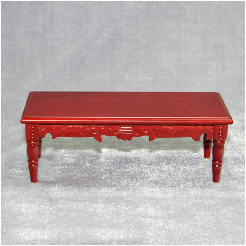G07-X446 children gift Toy 1:12 Dollhouse mini Furniture Miniature rement Doll accessories Chinese antique Hand carved table
G07-X446 children gift Toy 1:12 Dollhouse mini Furniture Miniature rement Doll accessories Chinese antique Hand carved table