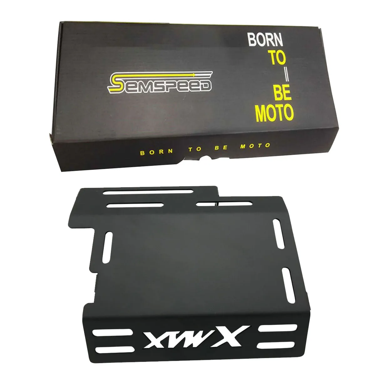 Мотоцикл модифицированный черный XMAX 300 CNC корпус двигателя из нержавеющей стали