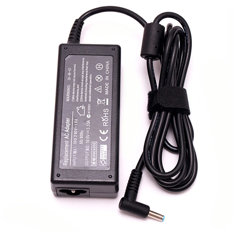 19.5V 3.33A 4.5*3.0mm AC Adapter For HP Laptop Envy4 Envy6 K001TX C8K20PA TPN-F112 F113 Pavilion 15 Series Notebook Charger
19.5V 3.33A 4.5*3.0mm AC Adapter For HP Laptop Envy4 Envy6 K001TX C8K20PA TPN-F112 F113 Pavilion 15 Series Notebook Charger