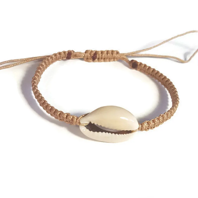 Фото Женский браслет ручной вязки в богемном стиле пляжный анклет из - купить