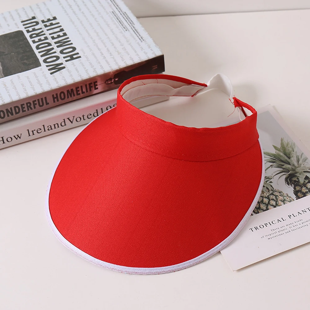 Empty Top Wide Brim Korean Women Sun Hat Summer Outdoor UV Protection Sunscreen Shade Adjustable Cap Solid Hats Caps Women
Empty Top Wide Brim Korean Women Sun Hat Summer Outdoor UV Protection Sunscreen Shade Adjustable Cap Solid Hats Caps Women