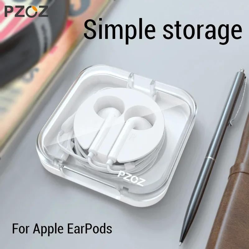 PZOZ чехол для наушников s для Apple EarPods, проводные наушники, гарнитура, аксессуары для хранения, жесткий футляр, чехол для EarPod
PZOZ чехол для наушников s для Apple EarPods, проводные наушники, гарнитура, аксессуары для хранения, жесткий футляр, чехол для EarPod