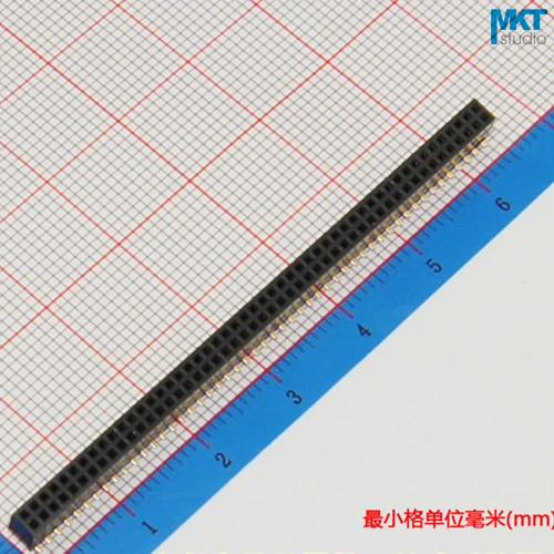 100Pcs 1.27mm Pitch Vertical SMD SMT Double Row 4.3mm Female PTH Pin Header For Arduino 2x50P
100Pcs 1.27mm Pitch Vertical SMD SMT Double Row 4.3mm Female PTH Pin Header For Arduino 2x50P