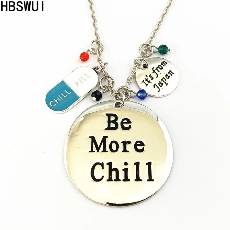 HBSWUI Classic Movie Broadway Be More Chill Necklace High Quality Metal Jewelry Cosplay Gifts for Woman/Girl Men
HBSWUI Classic Movie Broadway Be More Chill Necklace High Quality Metal Jewelry Cosplay Gifts for Woman/Girl Men
