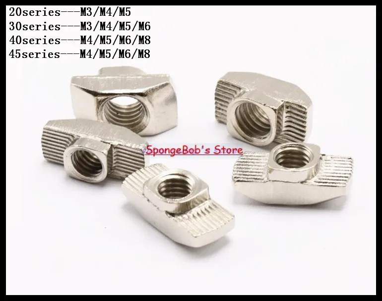 2020 Aluminum Profile M3 M4 M5 Hammer Nut Aluminum Connector T Fastener Sliding Nut Nickel Plated Carbon Steel
2020 Aluminum Profile M3 M4 M5 Hammer Nut Aluminum Connector T Fastener Sliding Nut Nickel Plated Carbon Steel