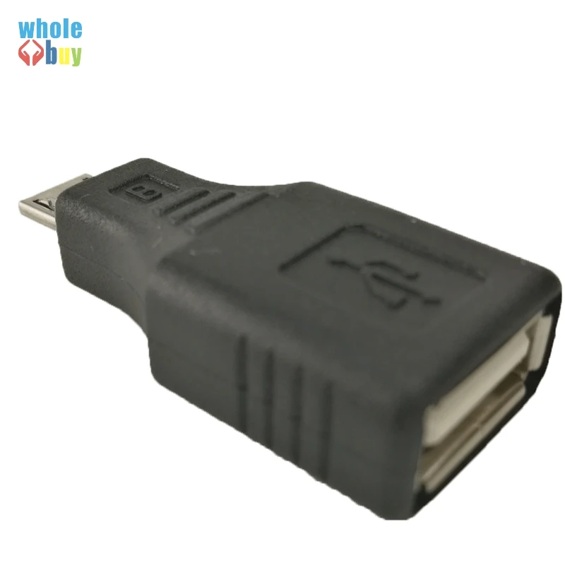 300 шт/партия USB 2 0 Женский к Micro OTG Хост адаптер для сотового телефона планшета