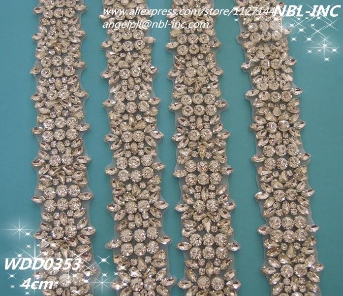 (10 yards) Wholesale iron on bridal silver clear beaded applique rhinestone crystal trim for wedding dress garment sash WDD0353
(10 yards) Wholesale iron on bridal silver clear beaded applique rhinestone crystal trim for wedding dress garment sash WDD0353