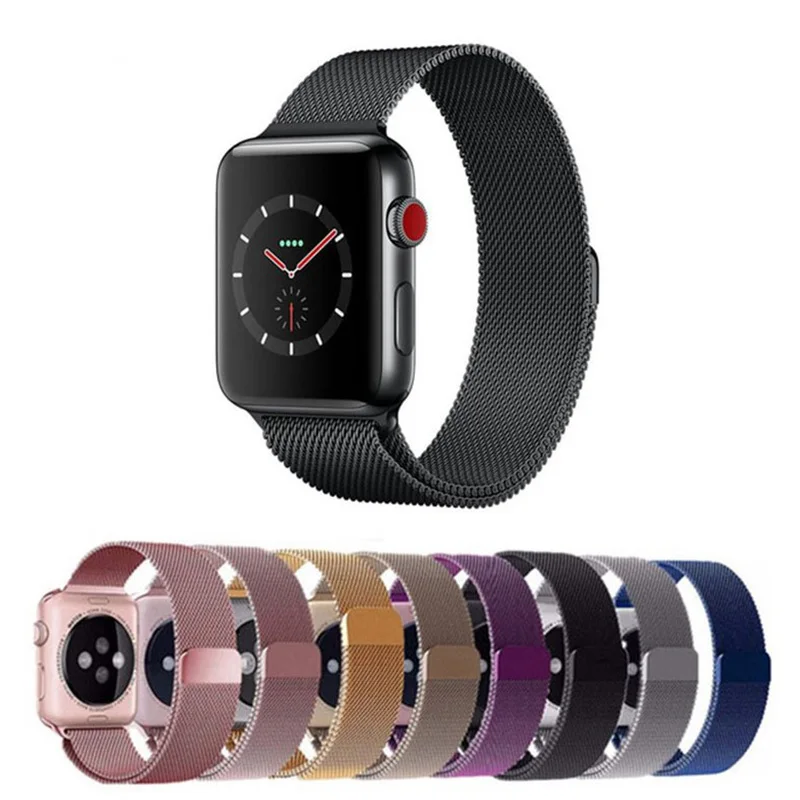Stainless Steel band For Apple Watch series 1/2/3 42mm 38mm Bracelet strap for iwatch series 4 40mm 44mm Watchband Accessories
Stainless Steel band For Apple Watch series 1/2/3 42mm 38mm Bracelet strap for iwatch series 4 40mm 44mm Watchband Accessories
