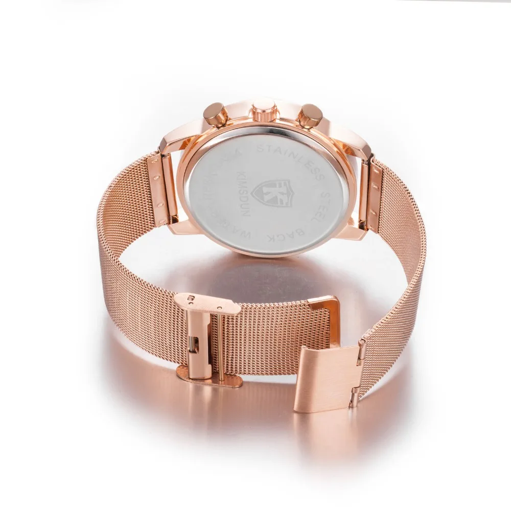 New fashion trend luxury brand KIMSDUN men's quartz Chronograph stainless steel strap watch Relogio Masculino Femme Wrist
New fashion trend luxury brand KIMSDUN men's quartz Chronograph stainless steel strap watch Relogio Masculino Femme Wrist