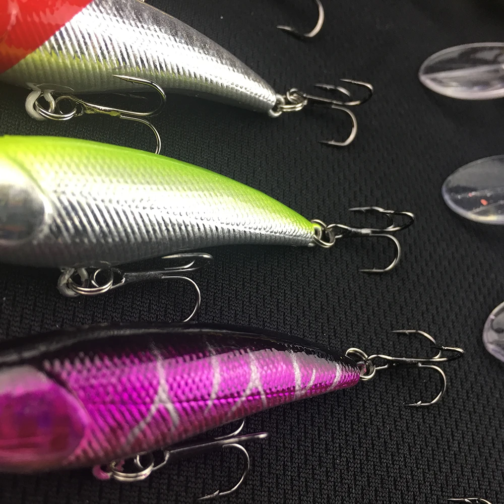 Super Quality 20 Colors Hard Bait Minnow Fishing lures Bass Fresh Salt water japan sea 3D Eyes Wobbler Tackle Crankbait Pesca
Super Quality 20 Colors Hard Bait Minnow Fishing lures Bass Fresh Salt water japan sea 3D Eyes Wobbler Tackle Crankbait Pesca