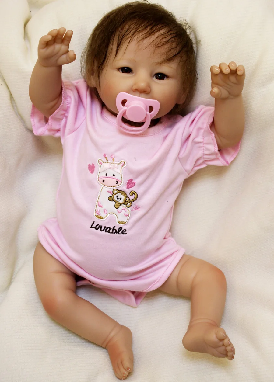 kawaii new arrival 20inch silicone baby reborn dolls toys boneca for babies toys doll Newborn Lifelike Toddler Brinquedos Kids
kawaii new arrival 20inch silicone baby reborn dolls toys boneca for babies toys doll Newborn Lifelike Toddler Brinquedos Kids
