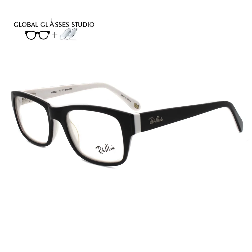 RM500-C3 Men Women Acetate Glasses Frame Eyewear Eyeglasses Reading Myopia Prescription Lens 1.56 Index
RM500-C3 Men Women Acetate Glasses Frame Eyewear Eyeglasses Reading Myopia Prescription Lens 1.56 Index