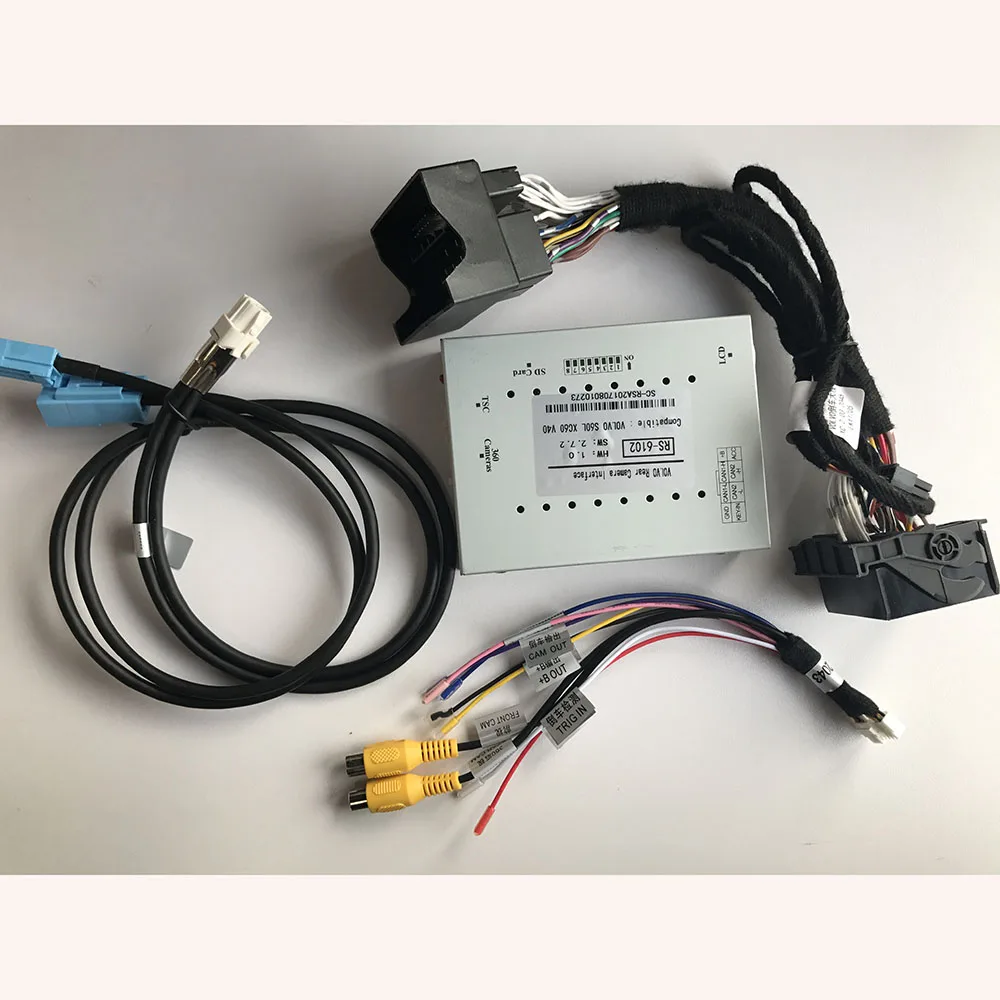 Video Insert Back-up Rear View Camera Car Play Interface for VOLVO S60L XC60 V60 V40 Factory Media Screen Sensus Connect
Video Insert Back-up Rear View Camera Car Play Interface for VOLVO S60L XC60 V60 V40 Factory Media Screen Sensus Connect