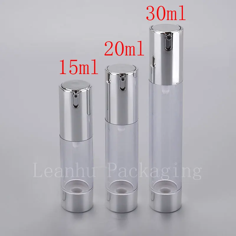 Вакуумные бутылки высокого качества 15/20/30 мл, флакон с эмульсионным давлением, пустой косметический контейнер, бутылки для макияжа 
Вакуумные бутылки высокого качества 15/20/30 мл, флакон с эмульсионным давлением, пустой косметический контейнер, бутылки для макияжа