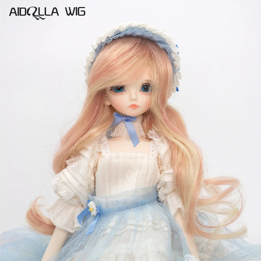 High temperature Wire Elegant Wigs Curly Available for 1/6 1/4 1/3 BJD SD DD MDD Doll Accessories for Dolls DIY Wigs
High temperature Wire Elegant Wigs Curly Available for 1/6 1/4 1/3 BJD SD DD MDD Doll Accessories for Dolls DIY Wigs
