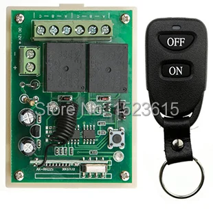 New DC12V 2CH Remote Control Switch Automatic Door Operators Receiver Transmitter Learning code Momentary Toggle Latched
New DC12V 2CH Remote Control Switch Automatic Door Operators Receiver Transmitter Learning code Momentary Toggle Latched