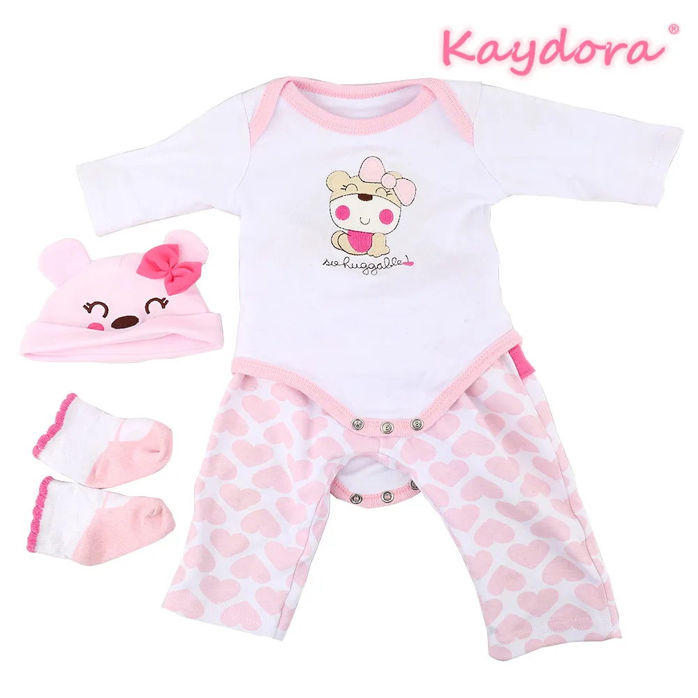Reborn Baby Doll Pink dog Clothes Fit lol 20-22 inch Reborn Bebe Dolls Pajama DIY 0-3 Month baby girl clothes KAYDORA
Reborn Baby Doll Pink dog Clothes Fit lol 20-22 inch Reborn Bebe Dolls Pajama DIY 0-3 Month baby girl clothes KAYDORA
