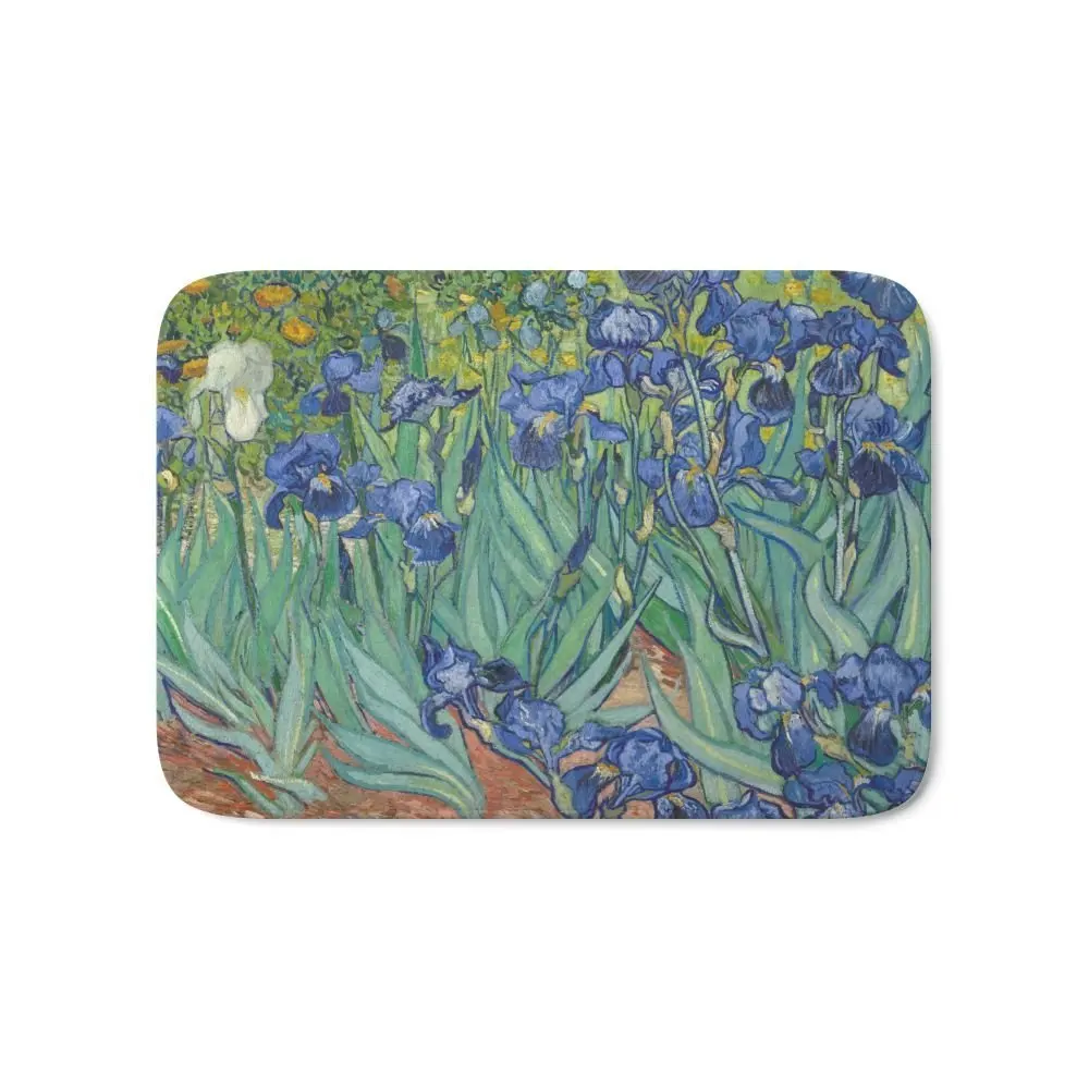 Irises By Vincent Van Gogh Bath Mat Entry Front Door Mats Outdoor Entrance Indoor Home Funny
Irises By Vincent Van Gogh Bath Mat Entry Front Door Mats Outdoor Entrance Indoor Home Funny