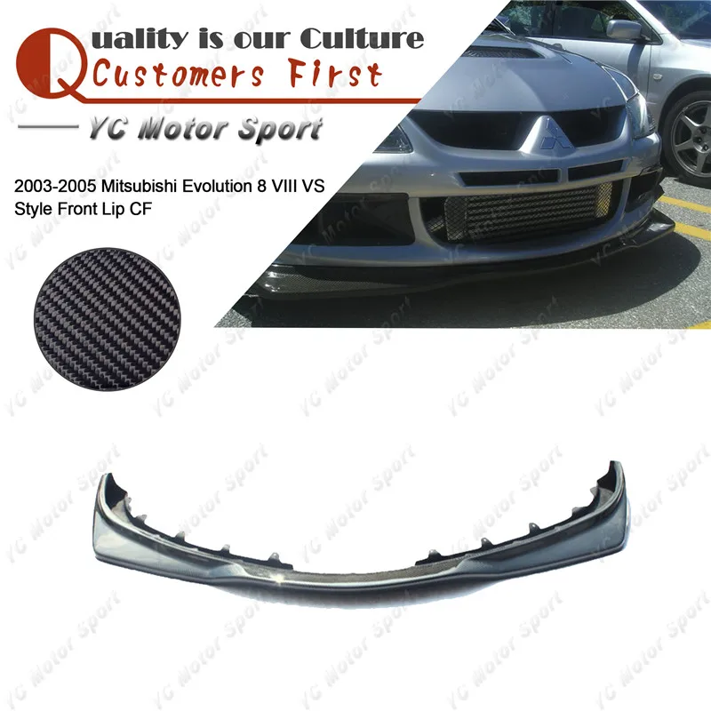 Car Accessories Carbon Fiber VS Style Front Lip Fit For 2003-2004 Evolution EVO 8 VIII Front Bumper Splitter Lip
Car Accessories Carbon Fiber VS Style Front Lip Fit For 2003-2004 Evolution EVO 8 VIII Front Bumper Splitter Lip