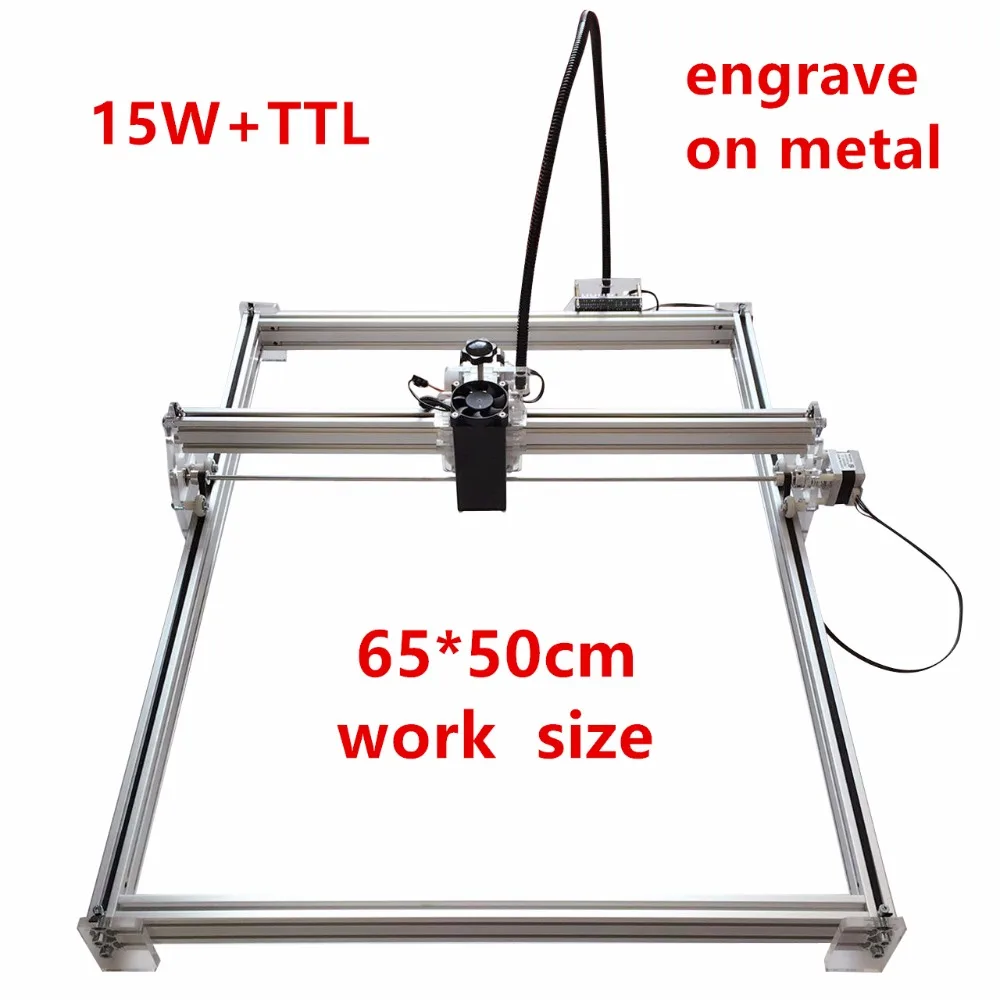 15w DIY Laser Engraving Machine For Toy Laser Cutting Machine ,15 Laser Engraver Mark On Metal,Working Area 65*50cm
15w DIY Laser Engraving Machine For Toy Laser Cutting Machine ,15 Laser Engraver Mark On Metal,Working Area 65*50cm