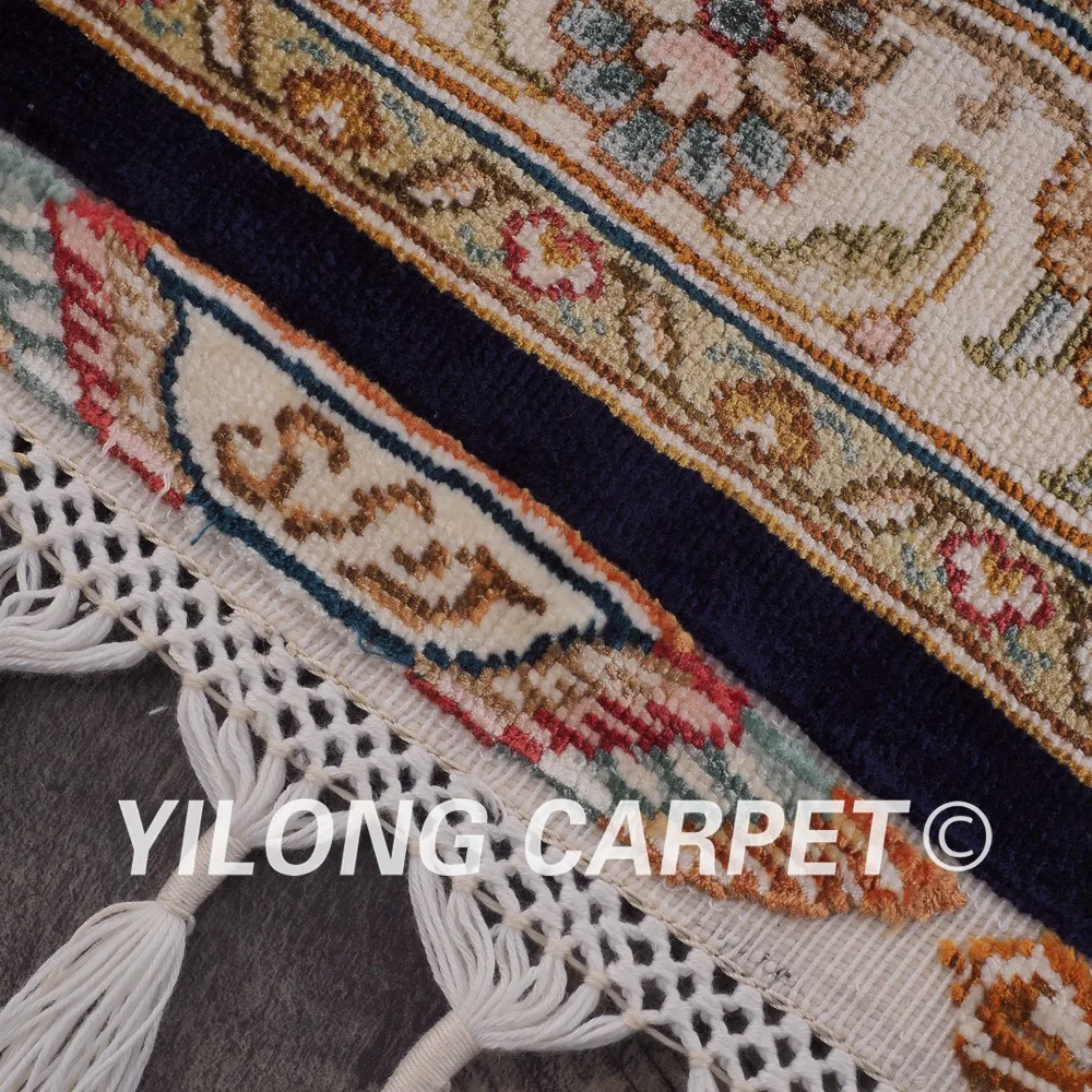Yilong 8.2'x11.8' Turkish Design Nanyang Silk Handmade Persian Antique Oriental Carpets(CQG47A8.2x11.8)
Yilong 8.2'x11.8' Turkish Design Nanyang Silk Handmade Persian Antique Oriental Carpets(CQG47A8.2x11.8)