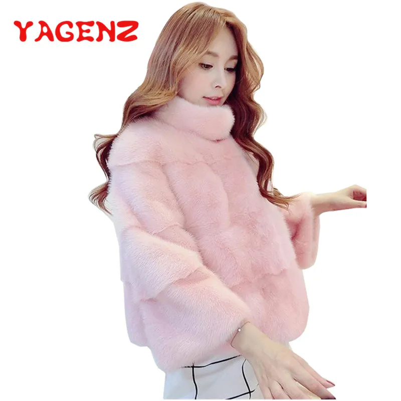 YAGENZ Faux Fur Coat Women Imitation Mink Fur Coat Manteau Femme Hiver Fashion Winter Fur Short Coat Plus size Female Jacket 131
YAGENZ Faux Fur Coat Women Imitation Mink Fur Coat Manteau Femme Hiver Fashion Winter Fur Short Coat Plus size Female Jacket 131