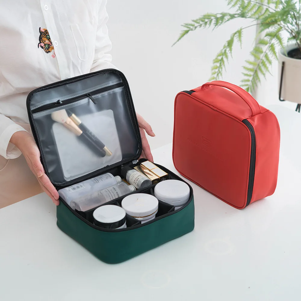 Fashion women waterproof PU fabric Cosmetic Container wash bag outdoor travel storage bag Zipper Portable Make Up bag
Fashion women waterproof PU fabric Cosmetic Container wash bag outdoor travel storage bag Zipper Portable Make Up bag
