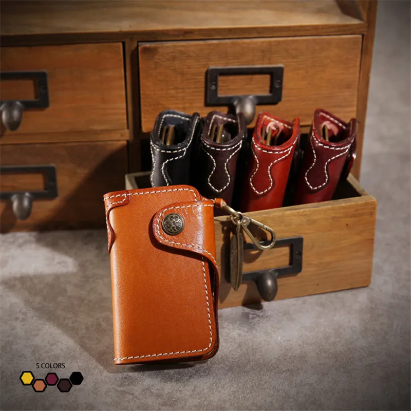 ALAVCHNVA Original Design New Handmade First Layer Cowhide Cream Men And Women With Card Position Key Package BR6643B
ALAVCHNVA Original Design New Handmade First Layer Cowhide Cream Men And Women With Card Position Key Package BR6643B