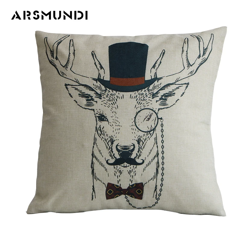 Nordic Cushion Cover Deer And Antlers Geometric Pillowcases Sham Home Sofa Bedding Decor Cushions Decor Throw Pillow Cover
Nordic Cushion Cover Deer And Antlers Geometric Pillowcases Sham Home Sofa Bedding Decor Cushions Decor Throw Pillow Cover